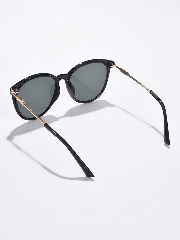 Black Lens Black Butterfly Sunglasses