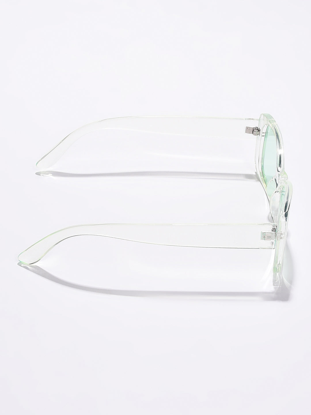 Black Lens Green Cateye Sunglasses