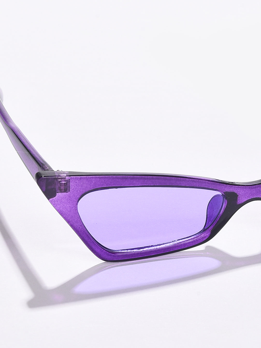 Purple Lens Purple Cateye Sunglasses