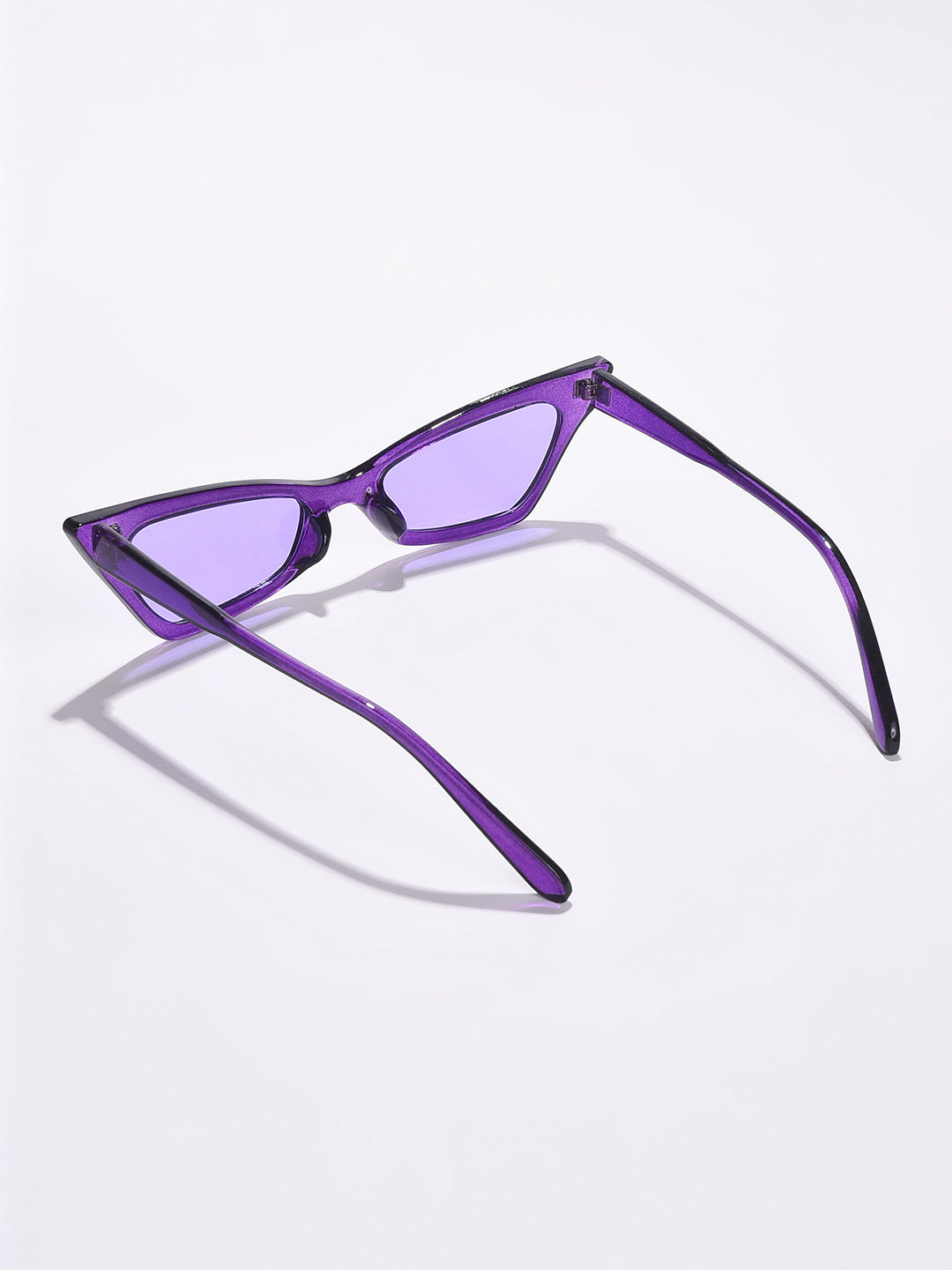 Purple Lens Purple Cateye Sunglasses