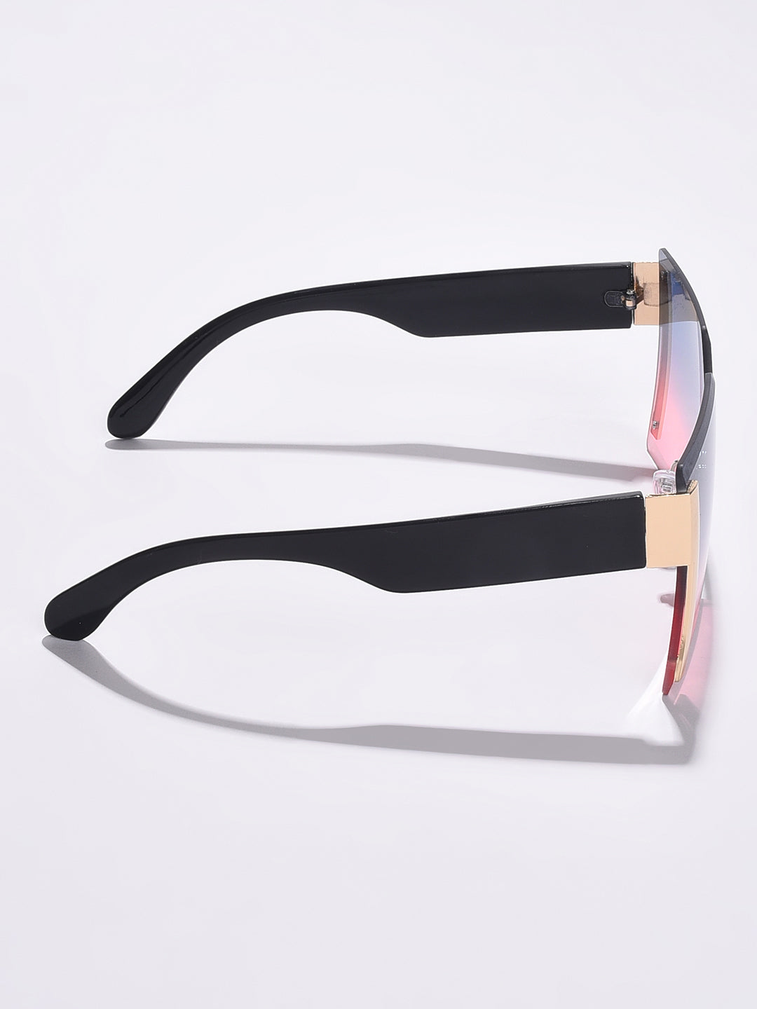 WOMEN BLUE LENS BLUE OVERSIZED SUNGLASSES