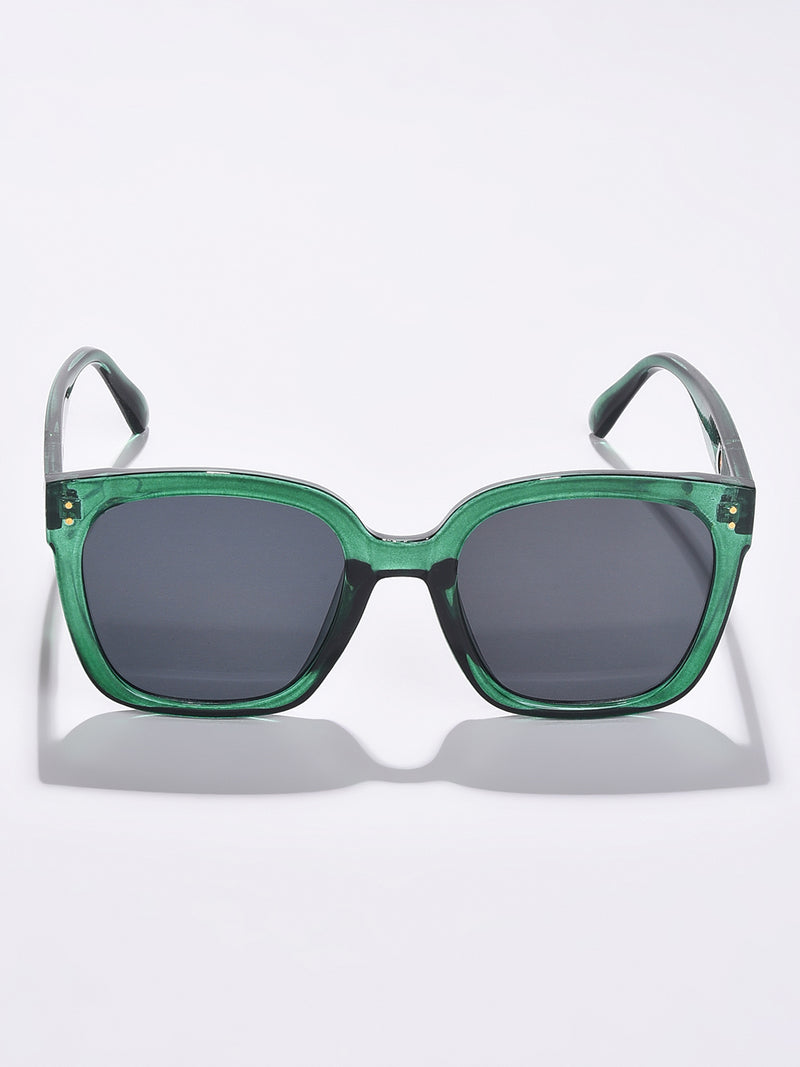 Black Lens Green Butterfly Sunglasses
