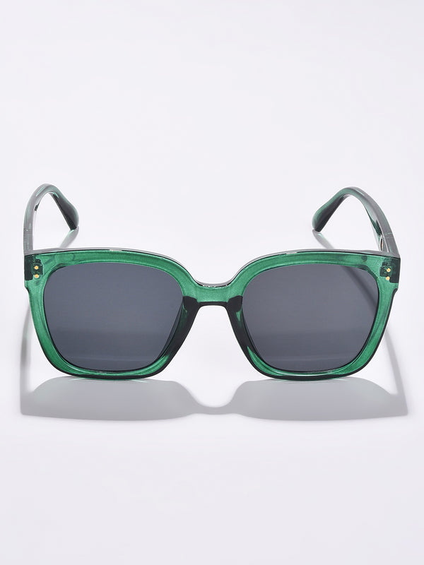 Black Lens Green Butterfly Sunglasses