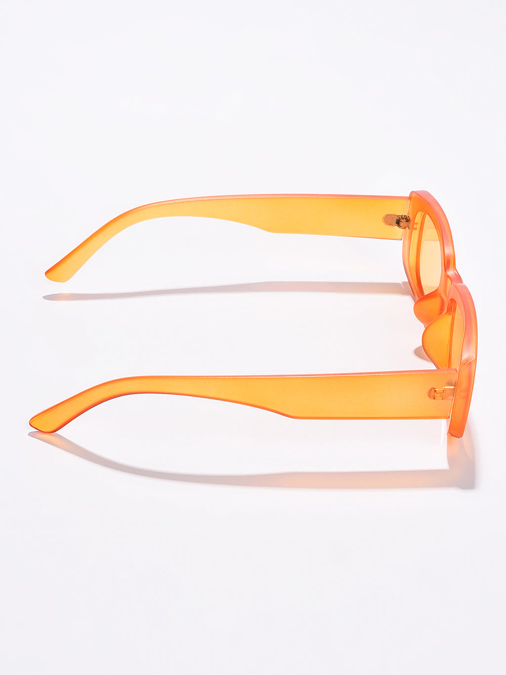 Orange Lens Orange Rectangle Sunglasses