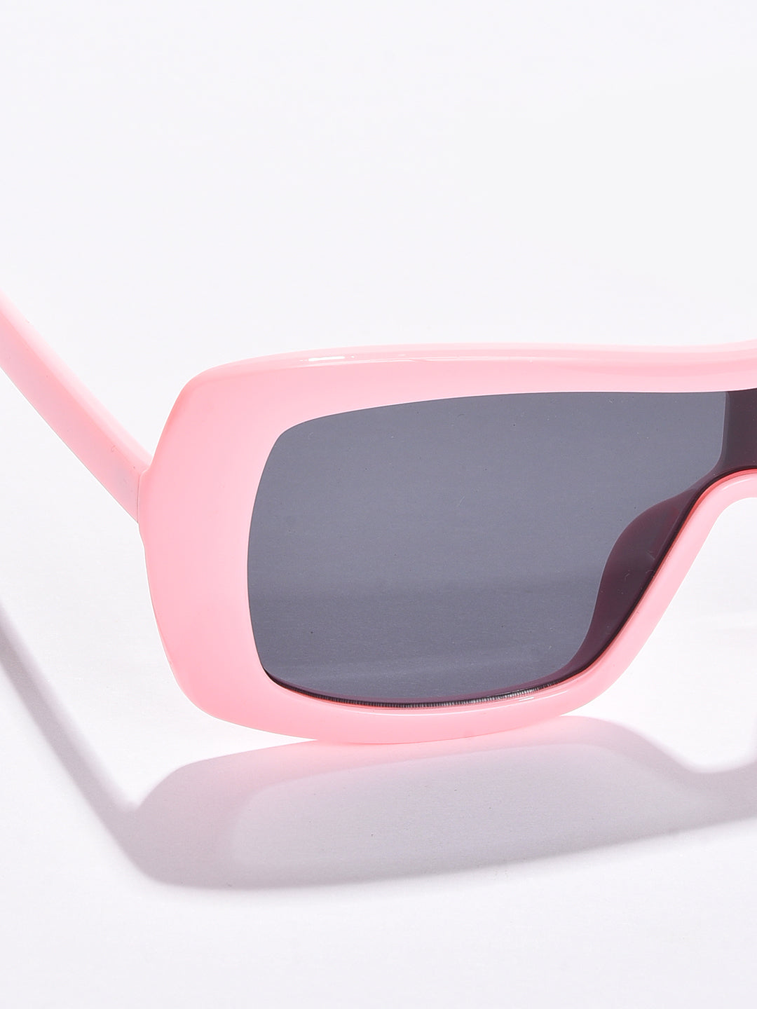 Black Lens Pink Wayfarer Sunglasses