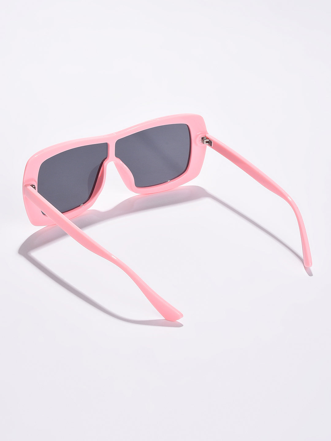 Black Lens Pink Wayfarer Sunglasses