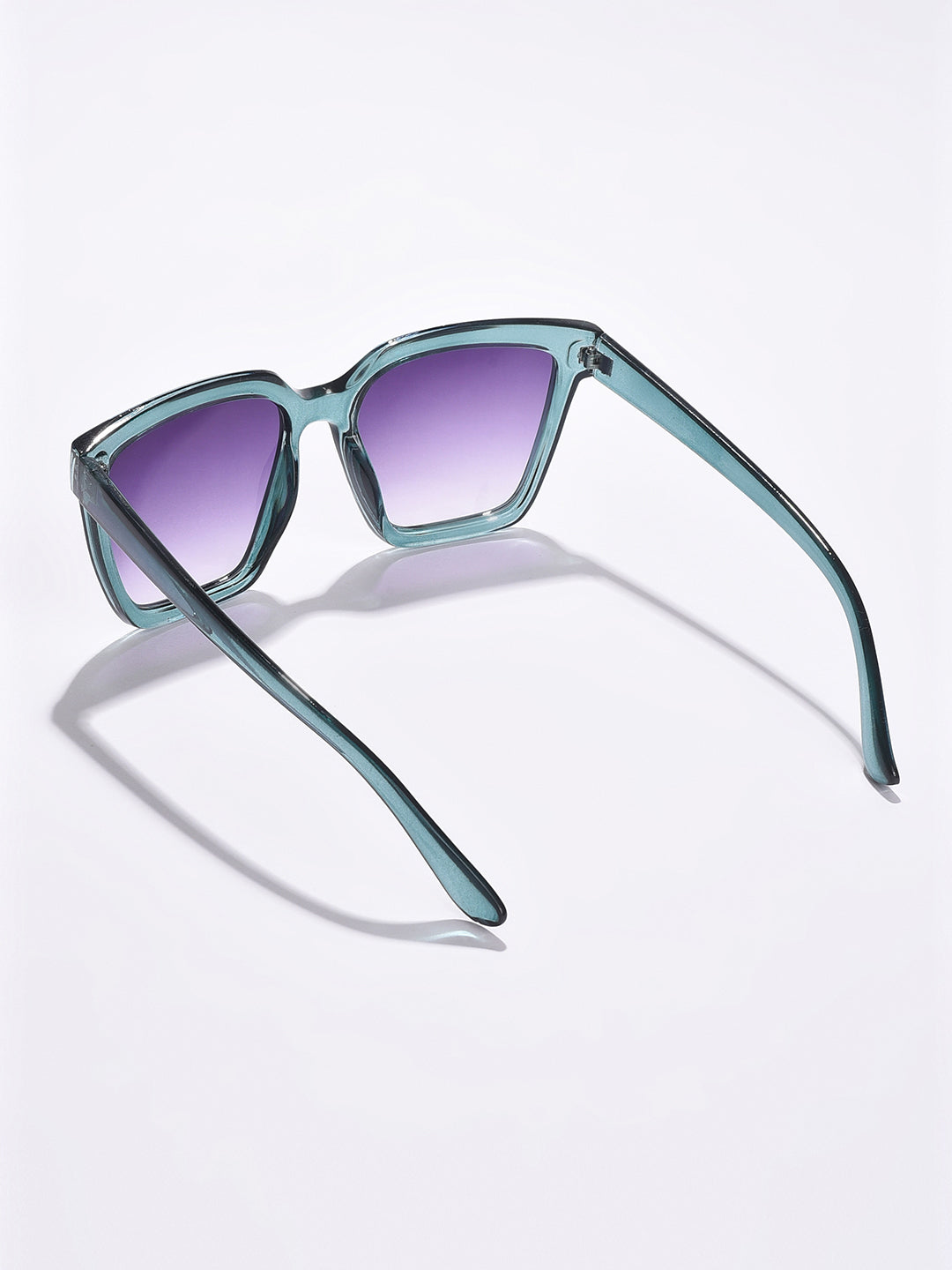 Purple Lens Green Wayfarer Sunglasses