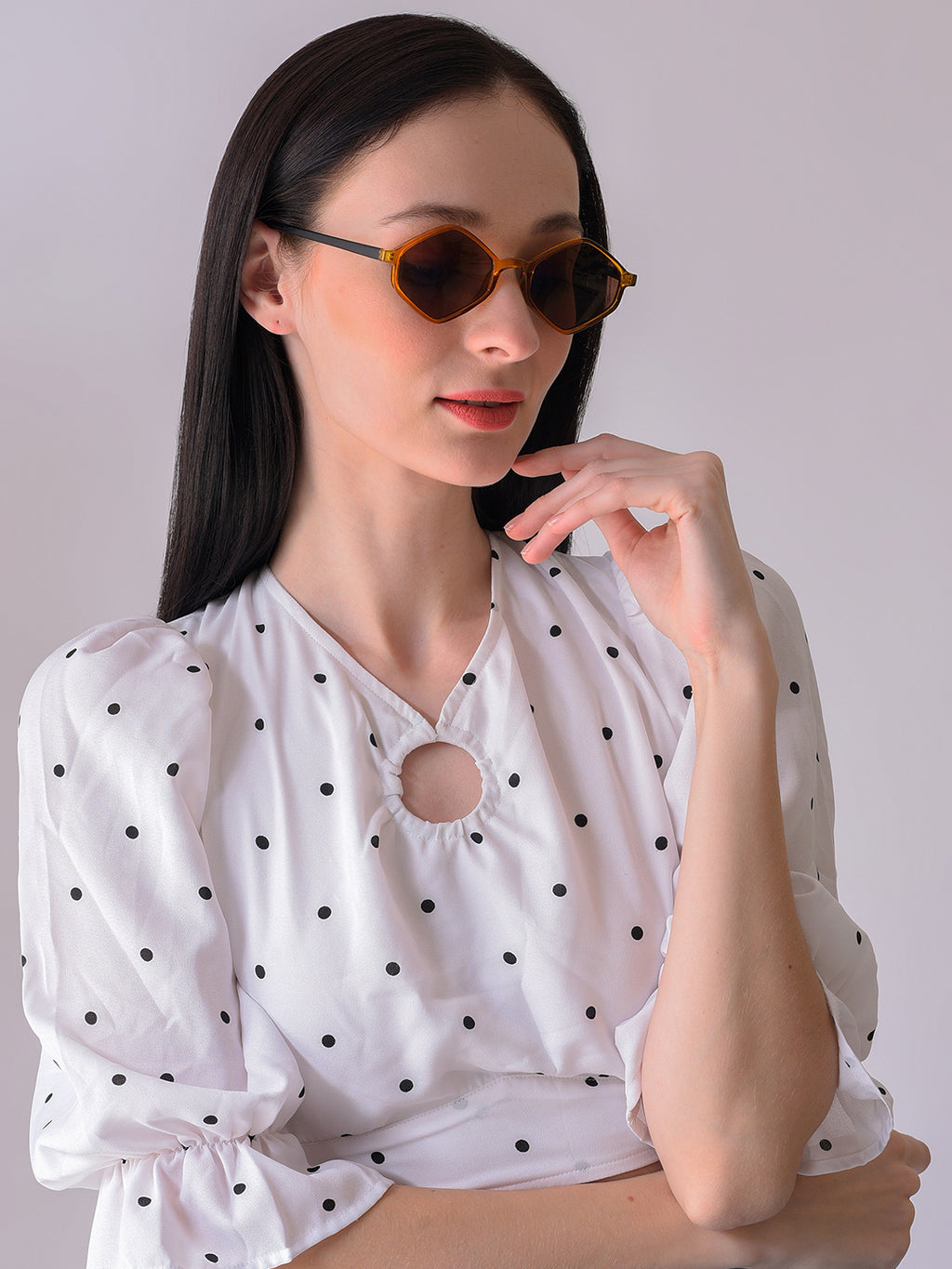 Brown Lens Yellow Other Sunglasses