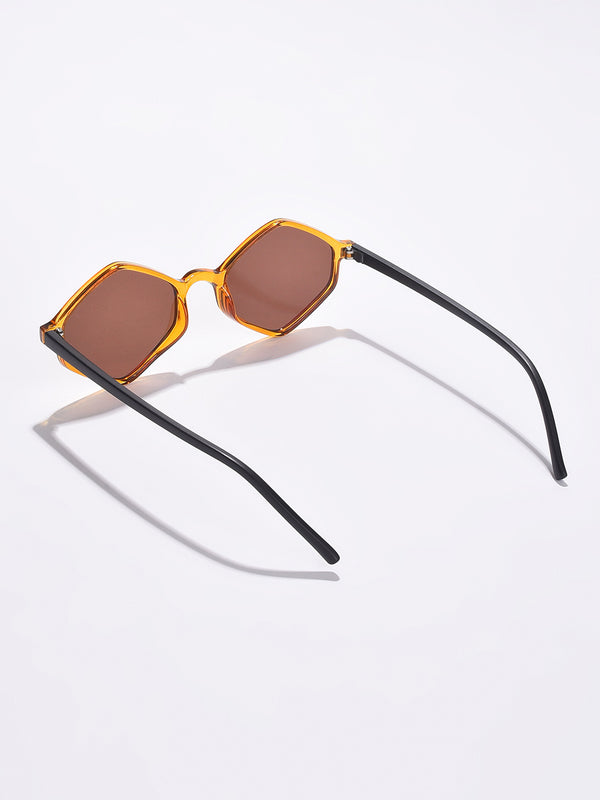 Brown Lens Yellow Other Sunglasses