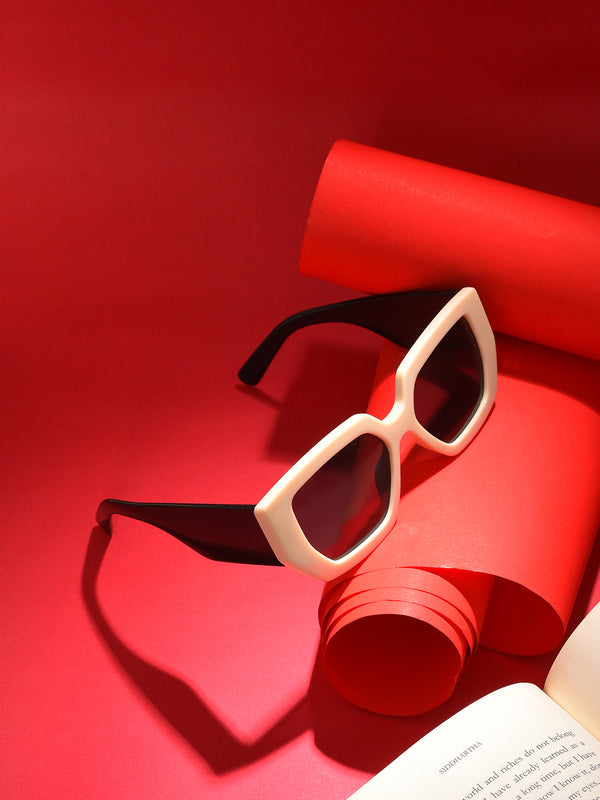 Black Lens Black Butterfly Sunglasses