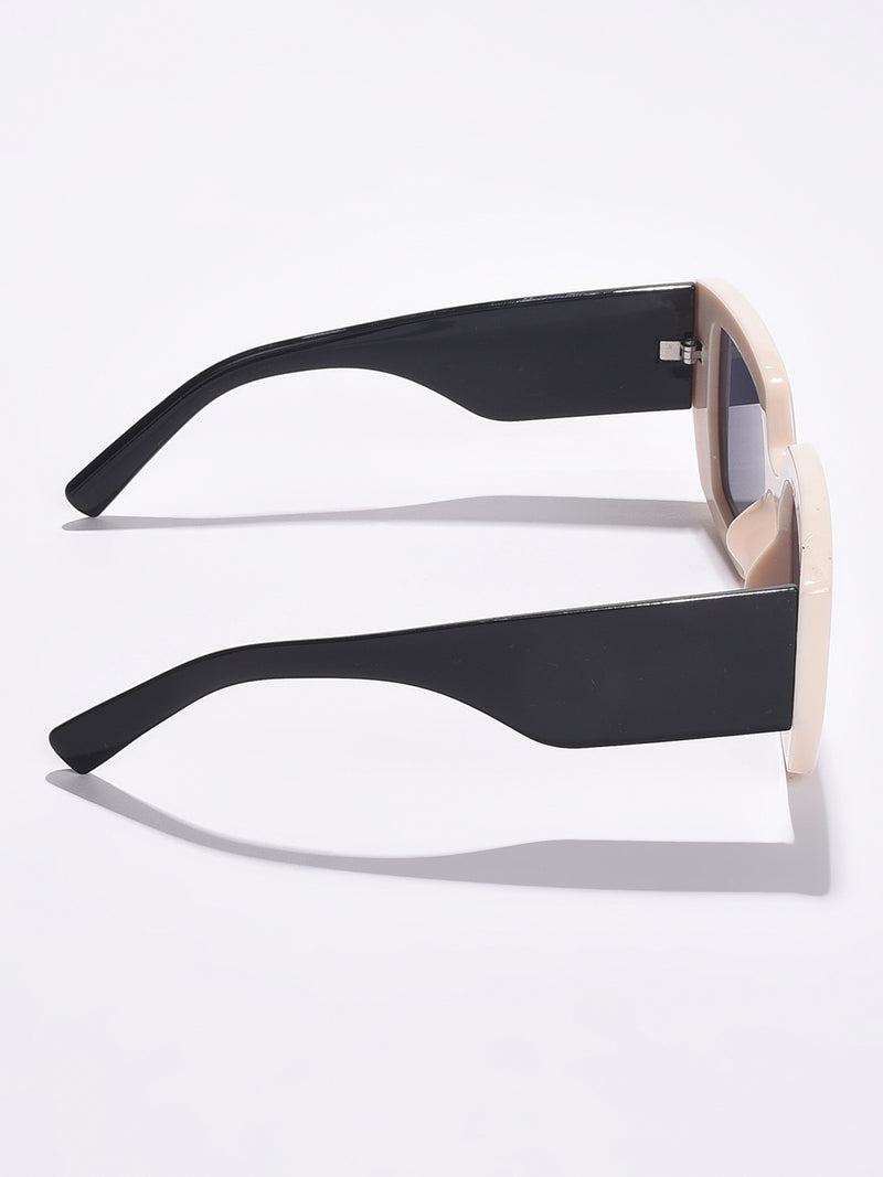 WOMEN BLACK LENS BLACK BUTTERFLY SUNGLASSES