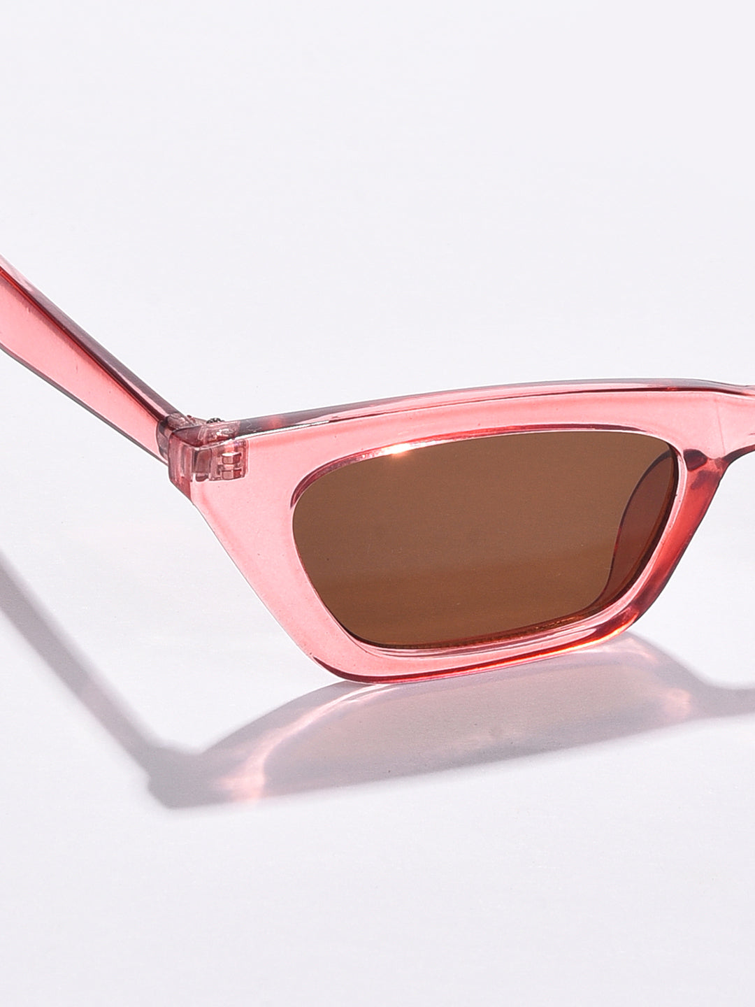 Brown Lens Pink Butterfly Sunglasses
