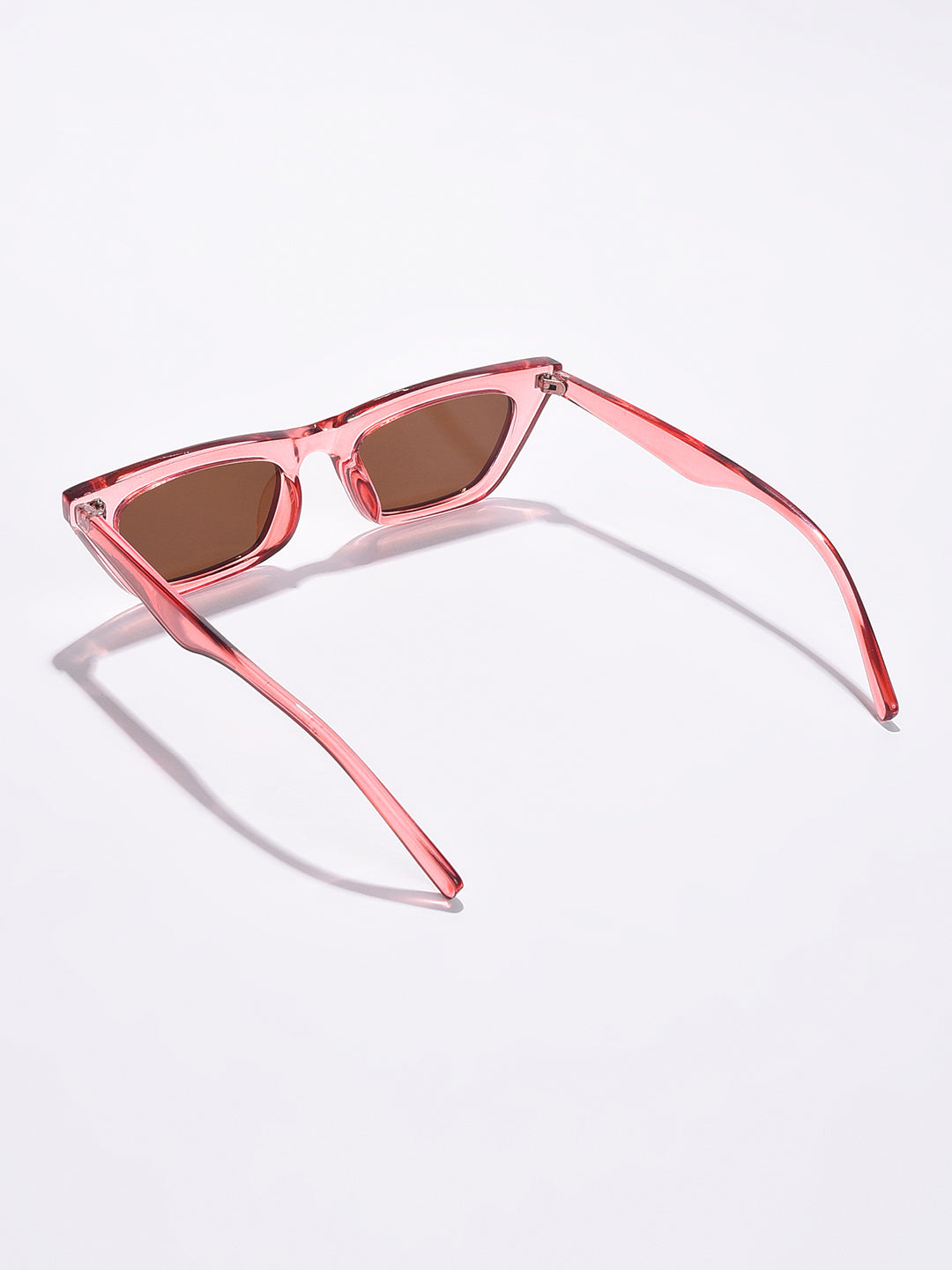 Brown Lens Pink Butterfly Sunglasses
