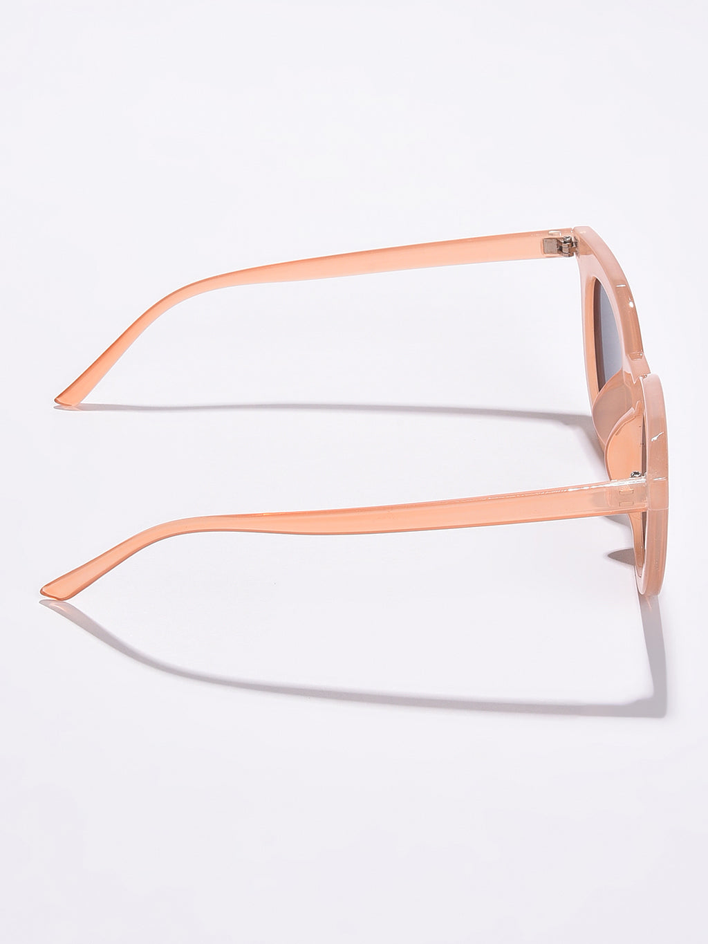 WOMEN BLACK LENS PINK CATEYE SUNGLASSES