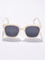 Black Lens White Butterfly Sunglasses