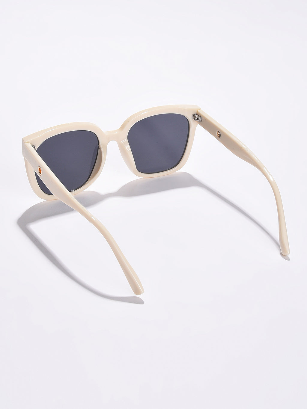 Black Lens White Butterfly Sunglasses