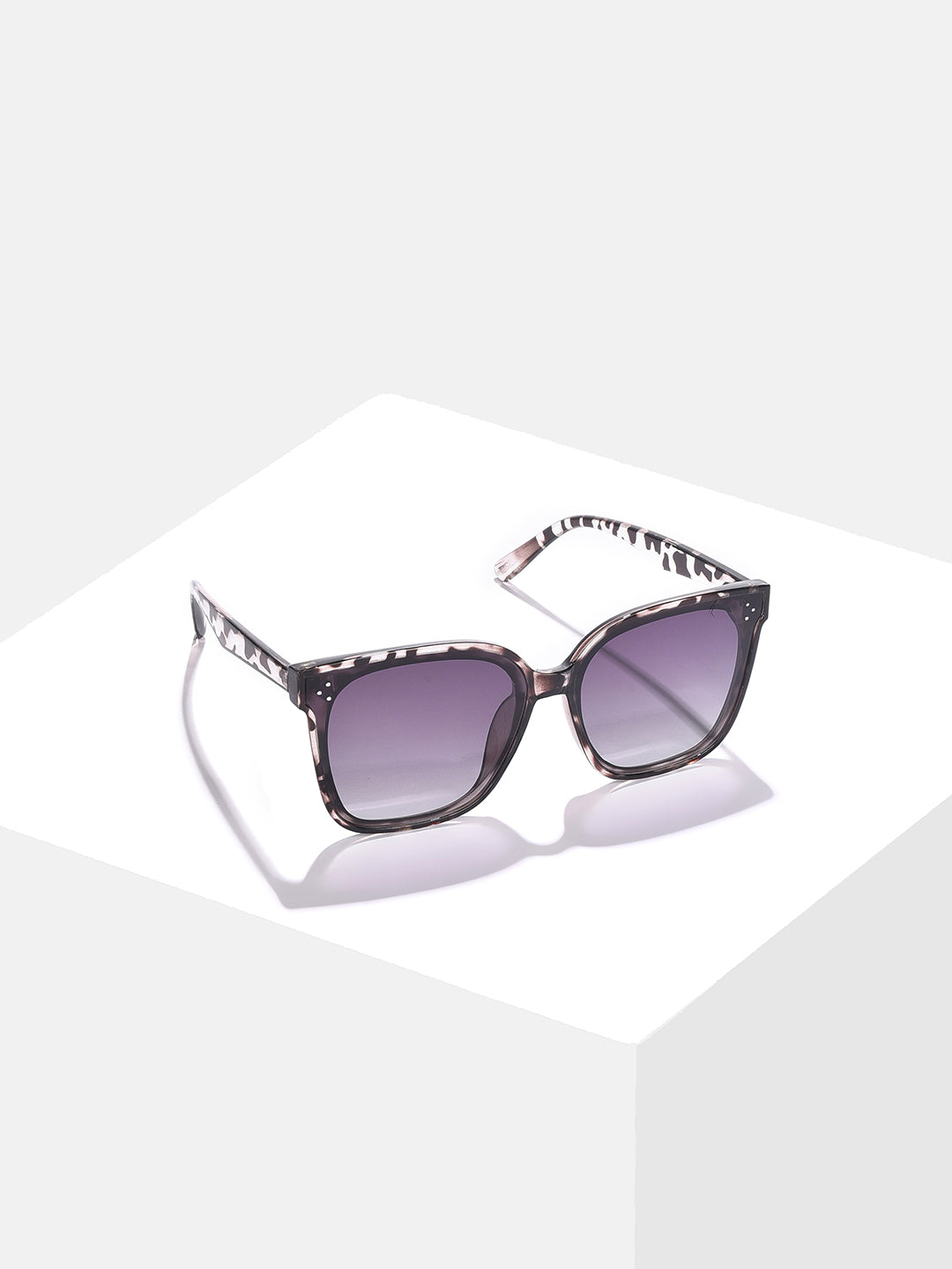 Black Lens Purple Butterfly Sunglasses