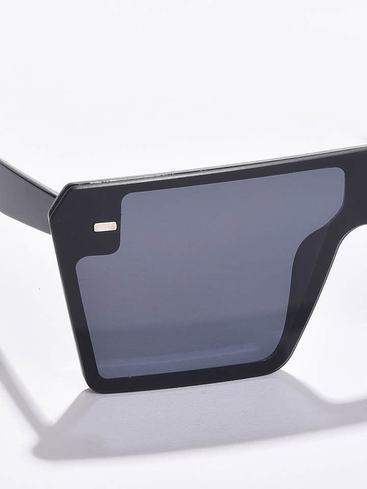 Black Lens Black Oversized Sunglasses
