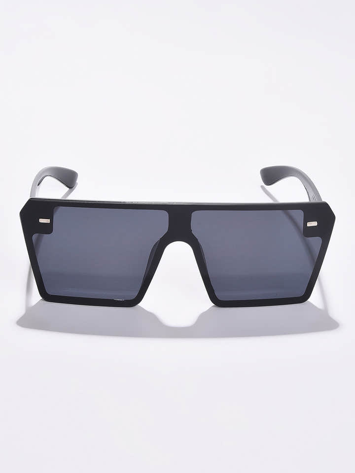 Black Lens Black Oversized Sunglasses