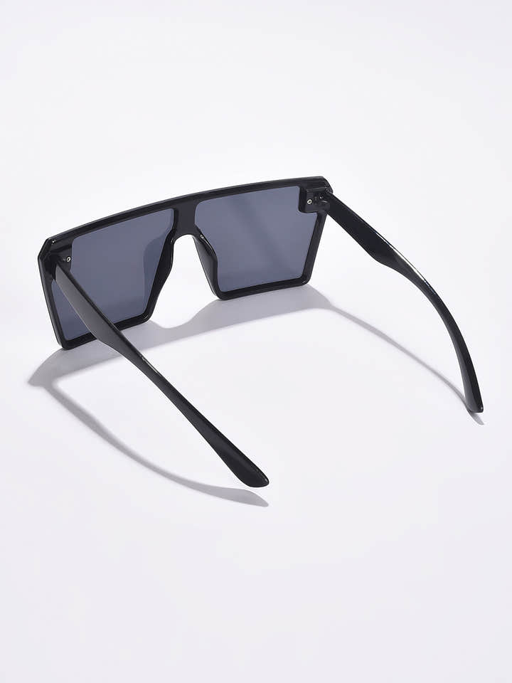 Black Lens Black Oversized Sunglasses