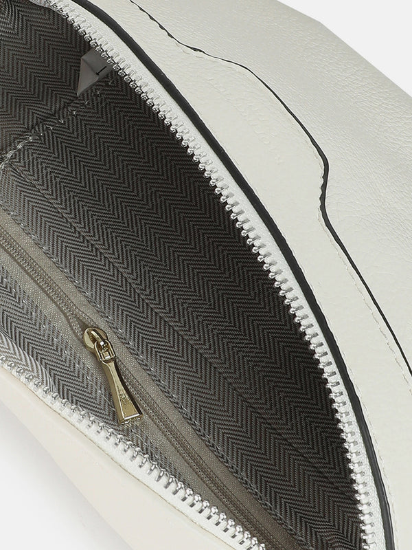 Caroline White Waist Bag