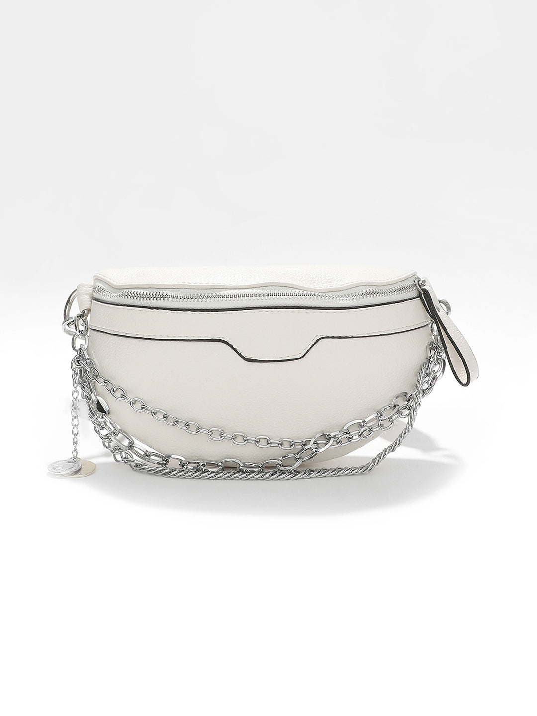 Caroline White Waist Bag