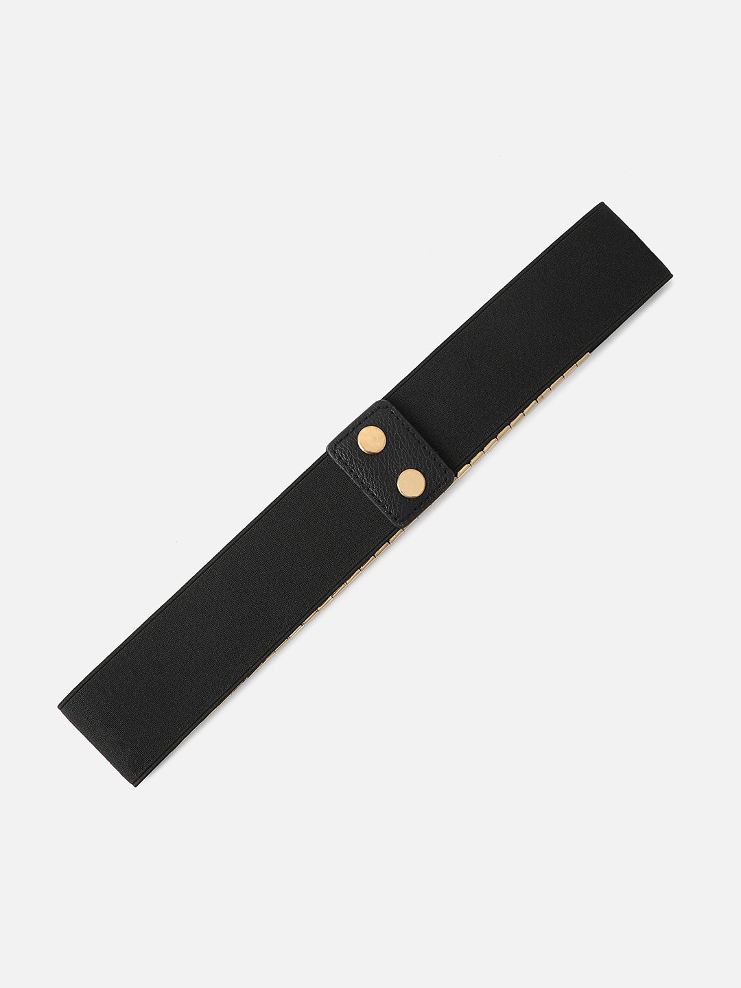 Gold Textured Waist Belt