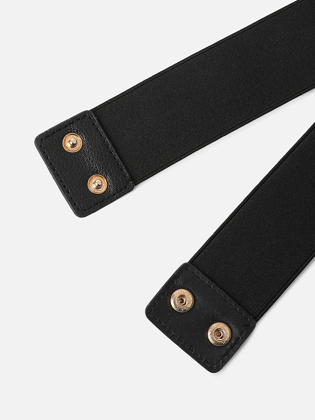 Gold Textured Waist Belt