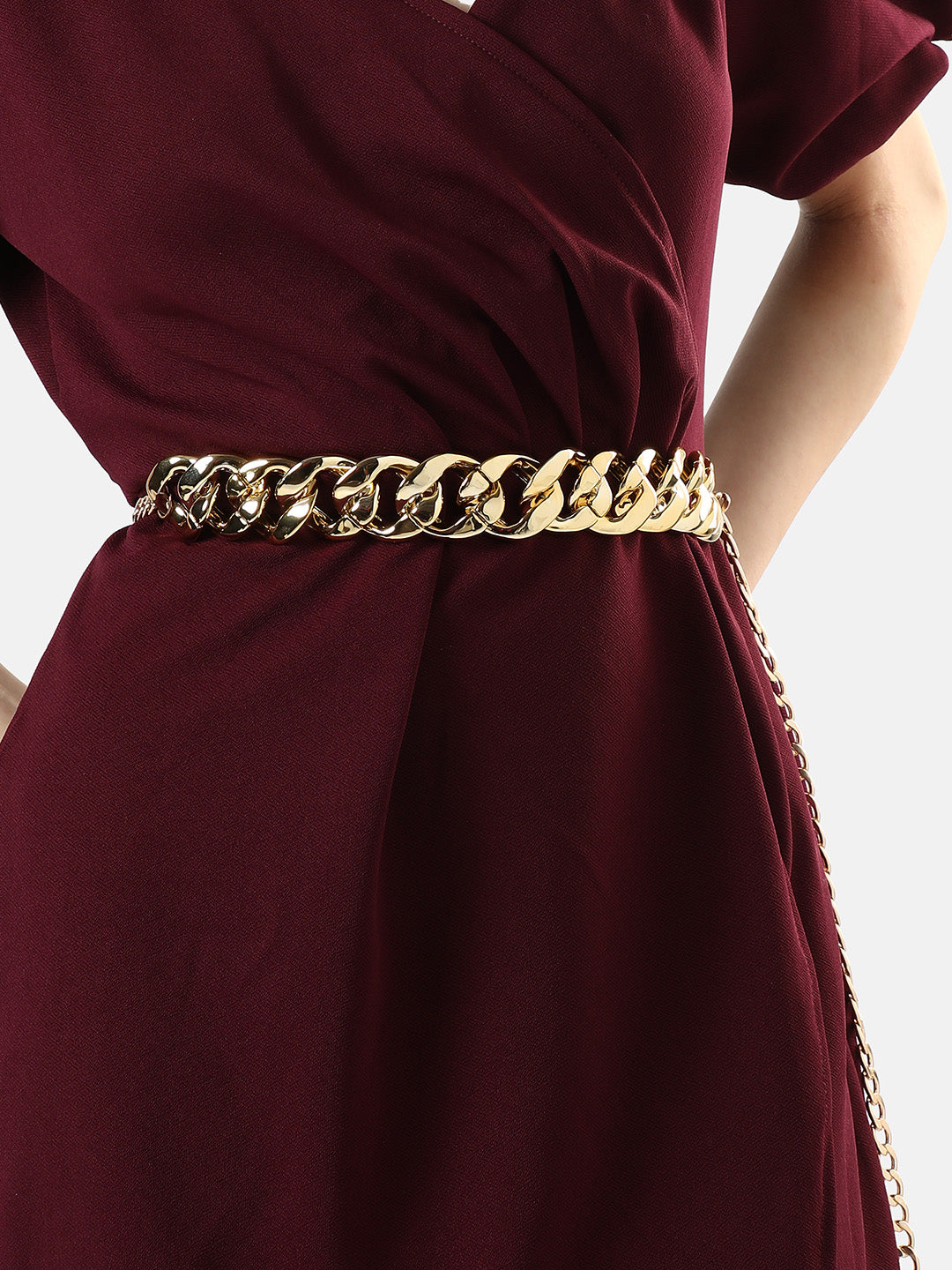 Solid Gold Waist Belt