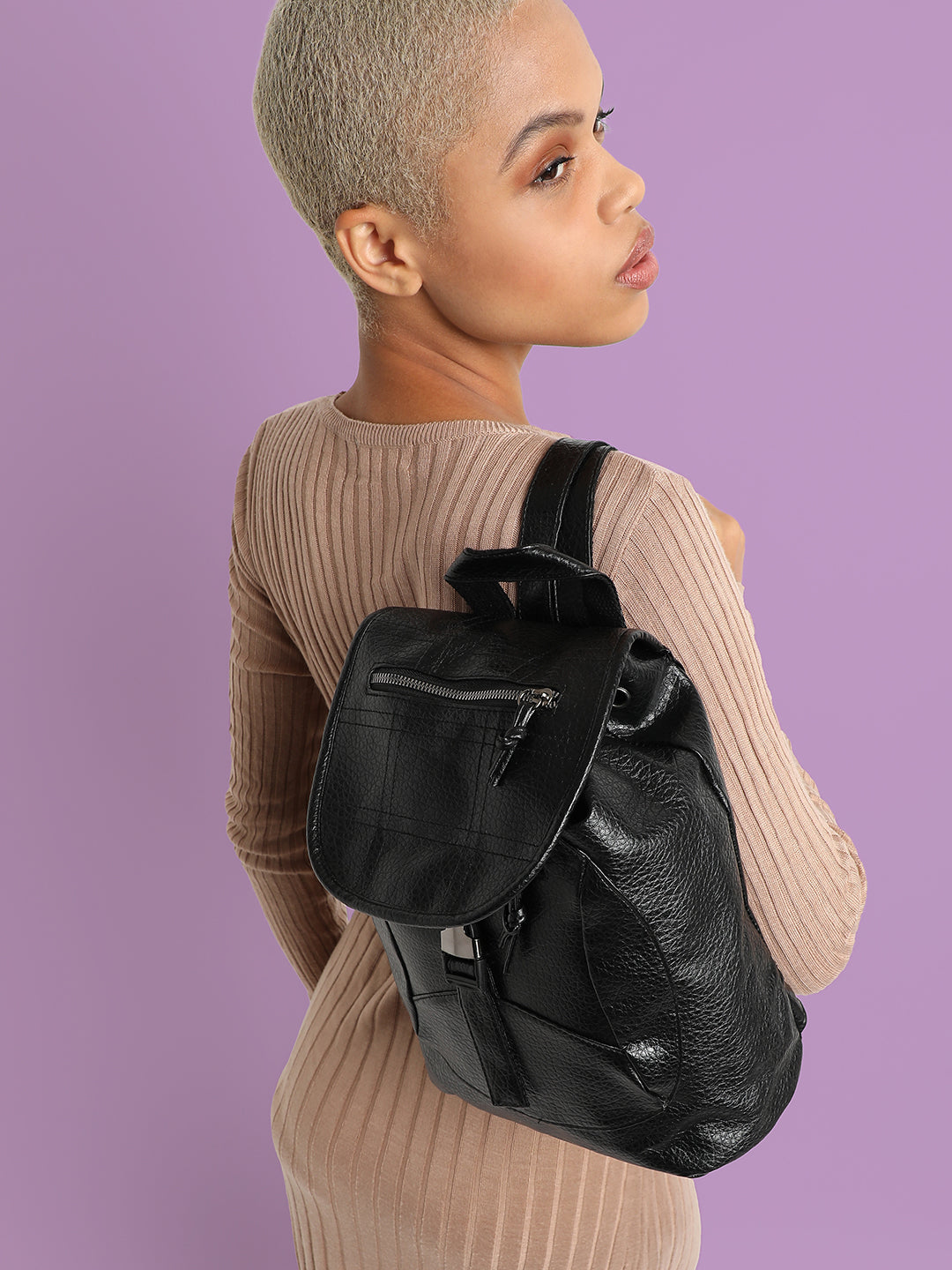 Ebony Explorer Black Backpack