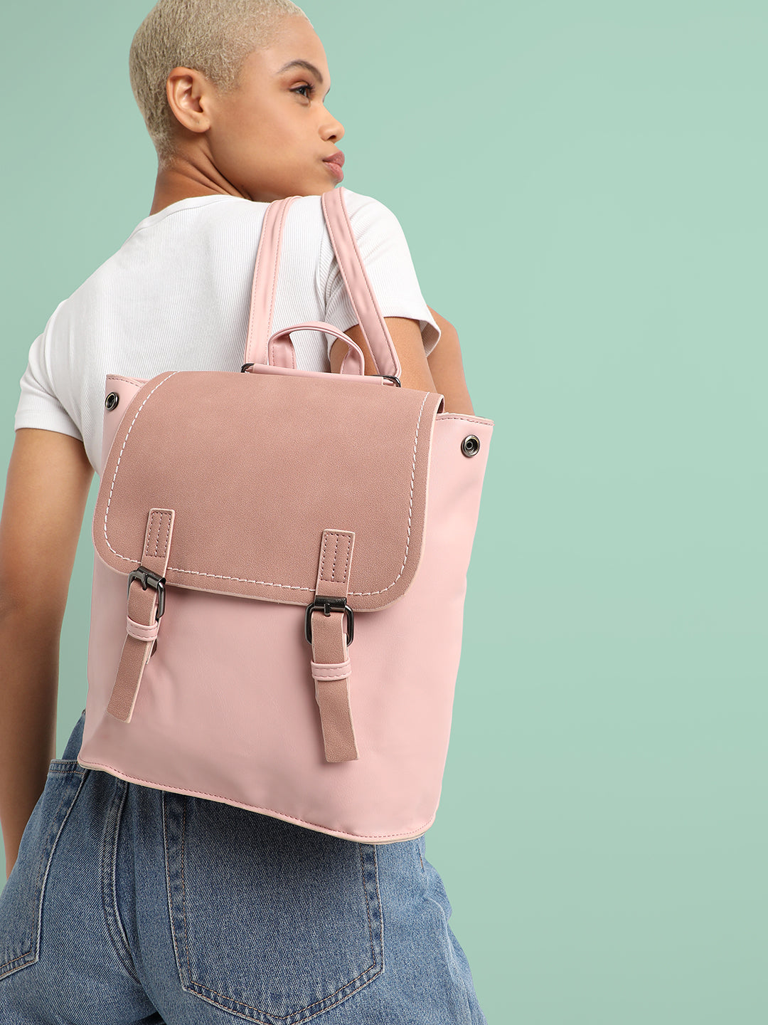 Elenor Pink Backpack