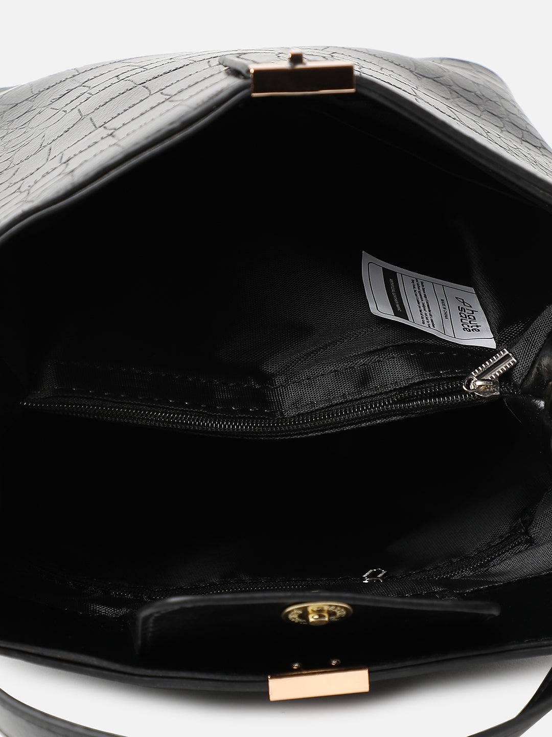 Infinity Black Tote Bag