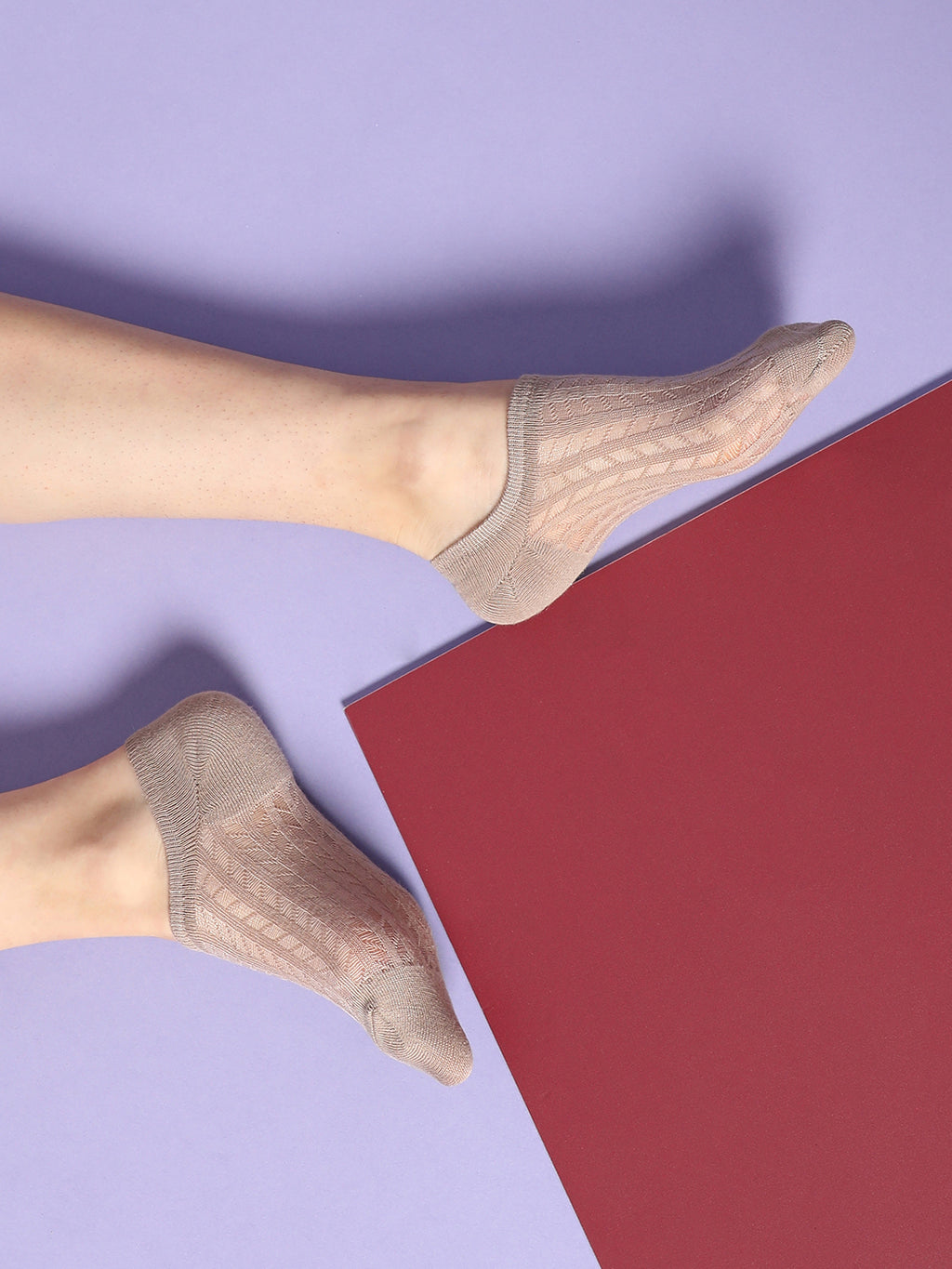 Set Of 5 Striped Ankle Length Socks