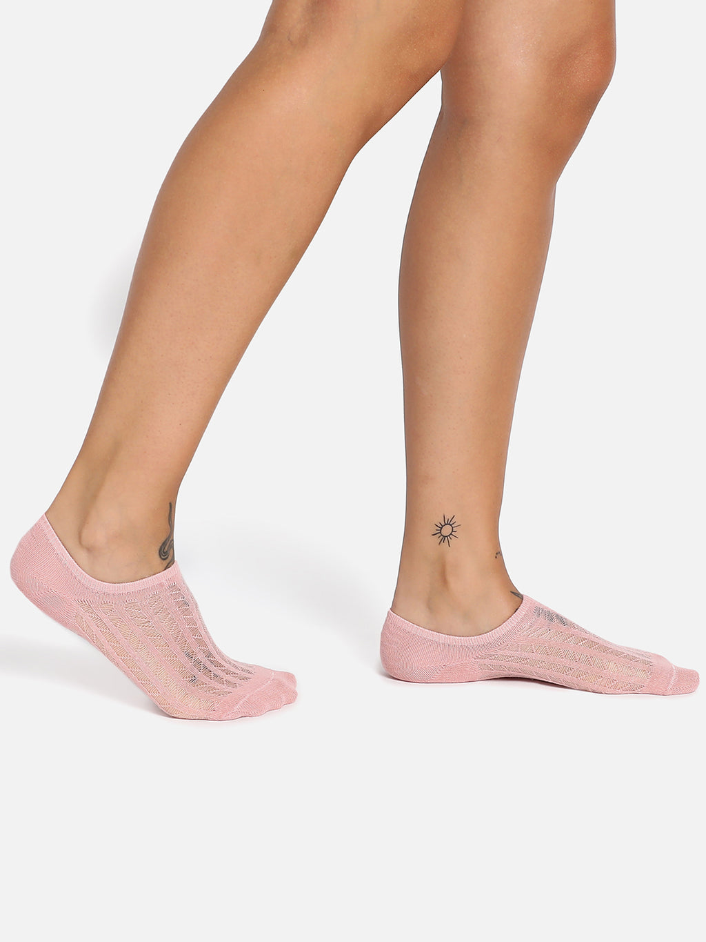 Set Of 5 Striped Ankle Length Socks