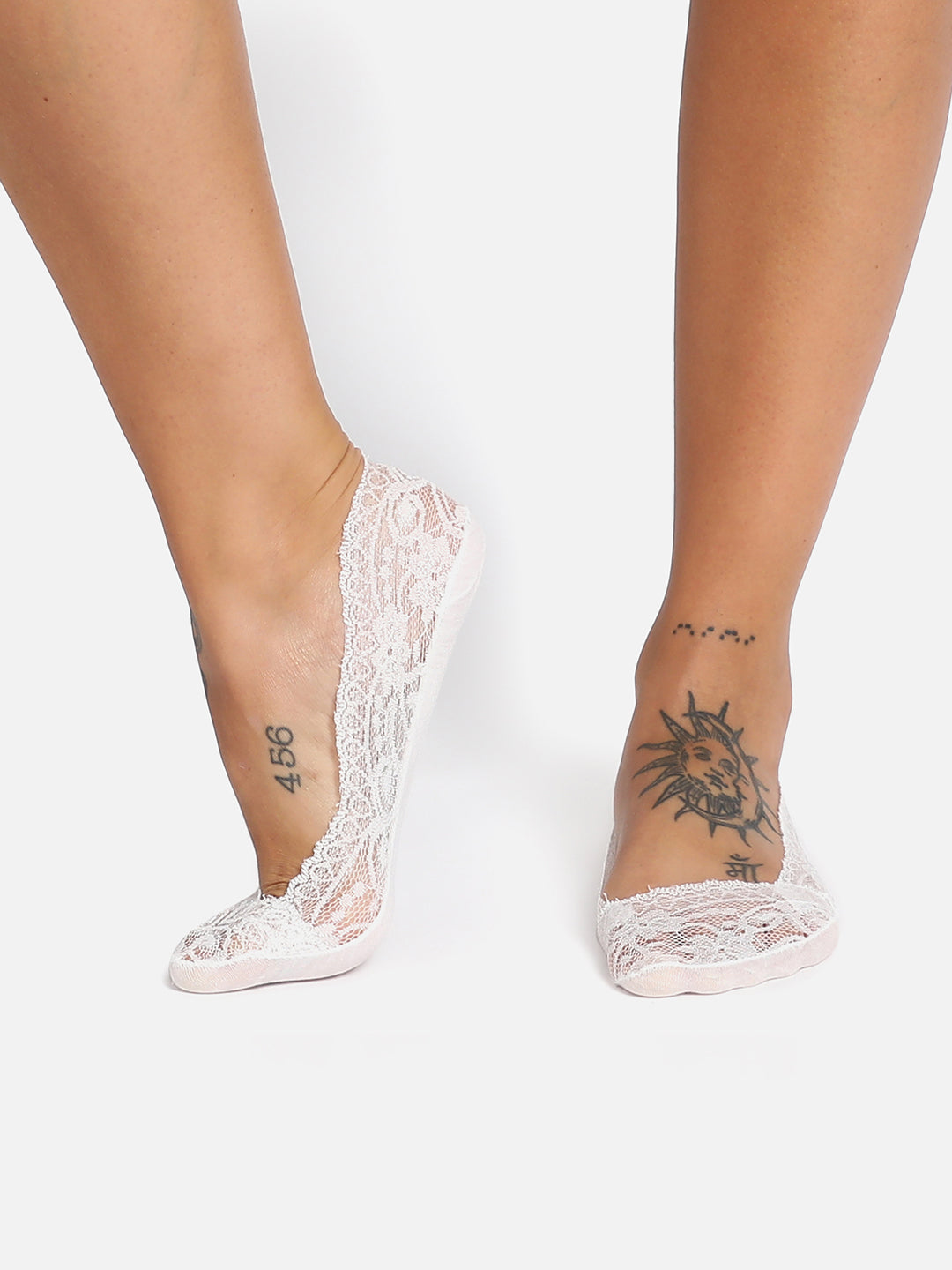 Set Of 5 Textured Ankle Length Socks