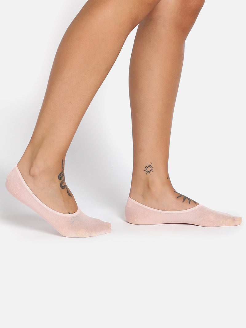 Set Of 3 Solid Pastel Color Ankle Length Socks