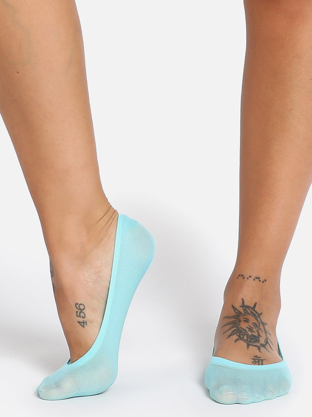 Set Of 5 Solid Ankle Length Socks