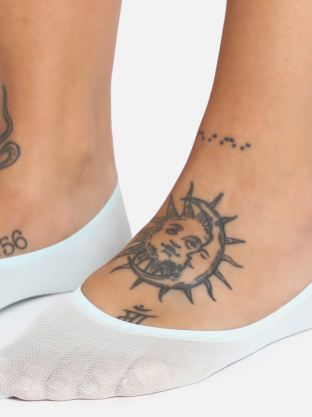 SET OF 5 SOLID ANKLE LENGTH SOCKS