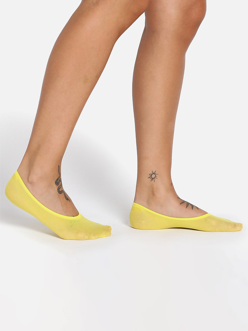 Set Of 5 Solid Ankle Length Socks