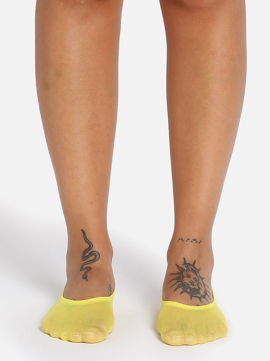 Set Of 3 Solid Ankle Length Socks