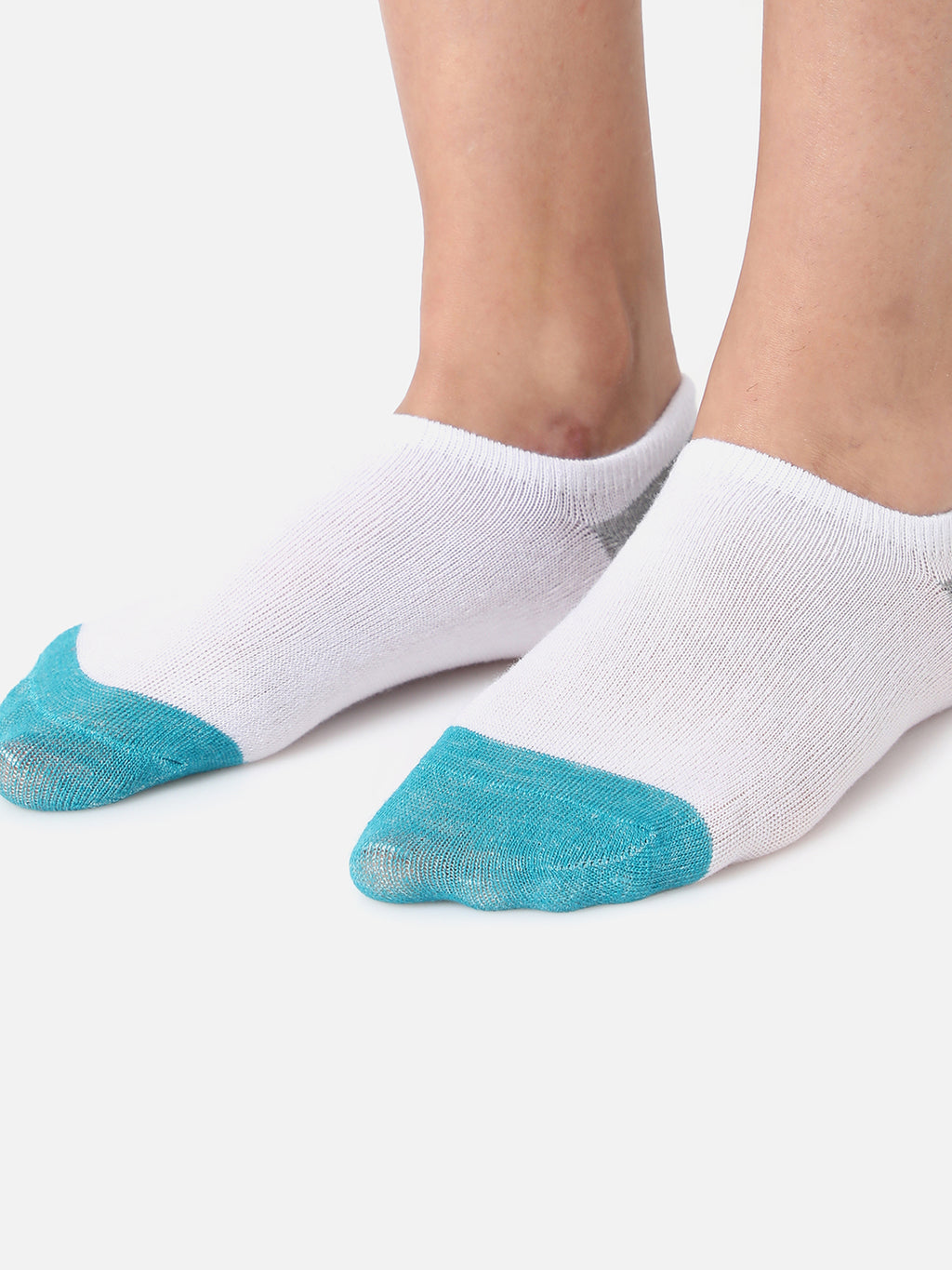 Set Of 5 Color Blocked Ankle Length Socks