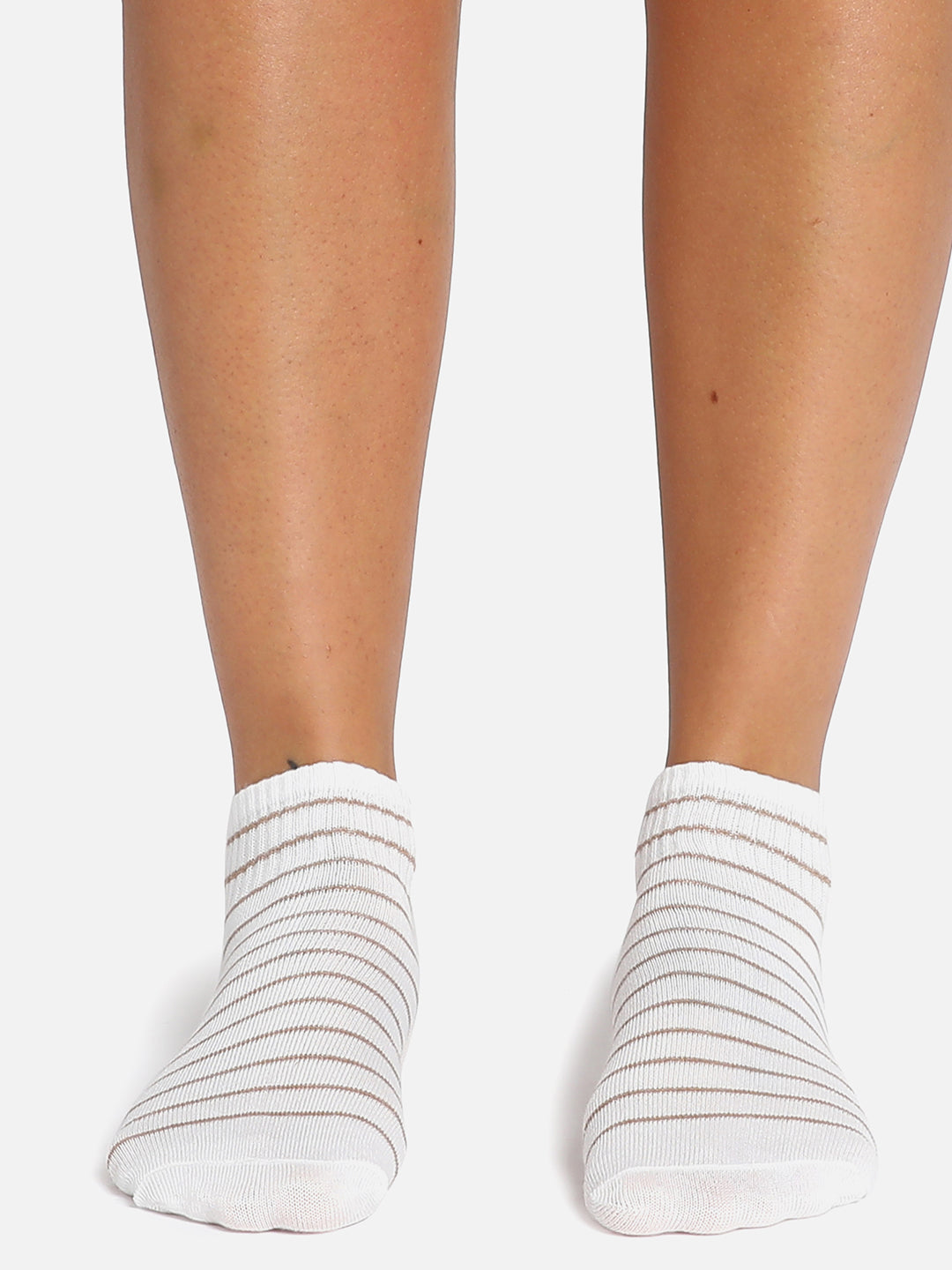 Set Of 2 Printed Ankle Length Socks