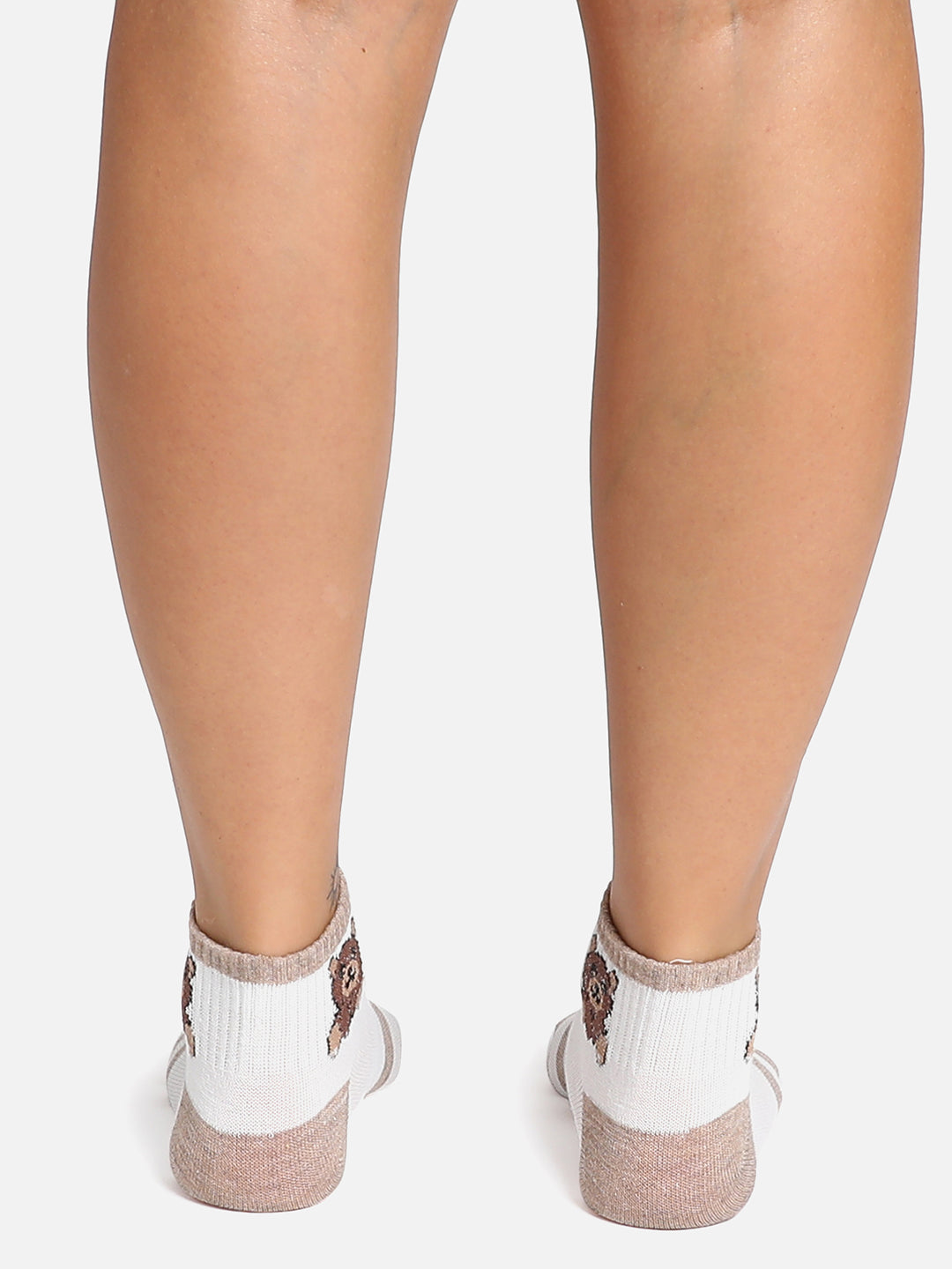 SET OF 3 PRINTED ANKLE LENGTH SOCKS