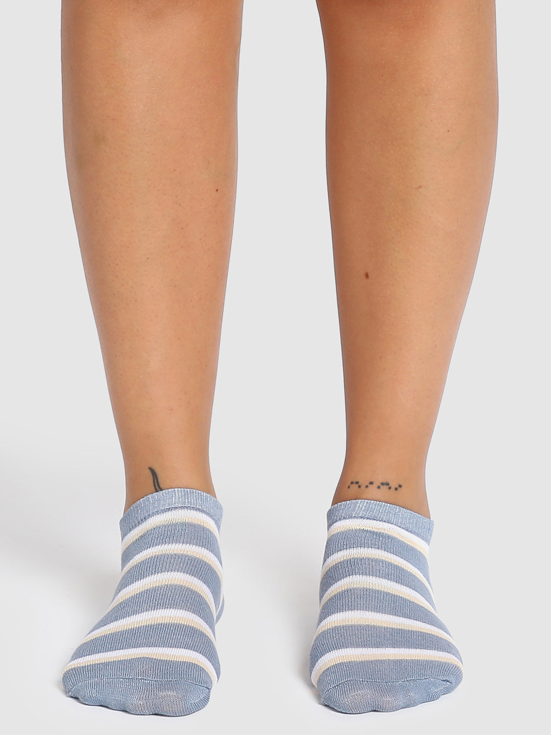 SET OF 3 CUTE SNKLE LENGTH SOCKS