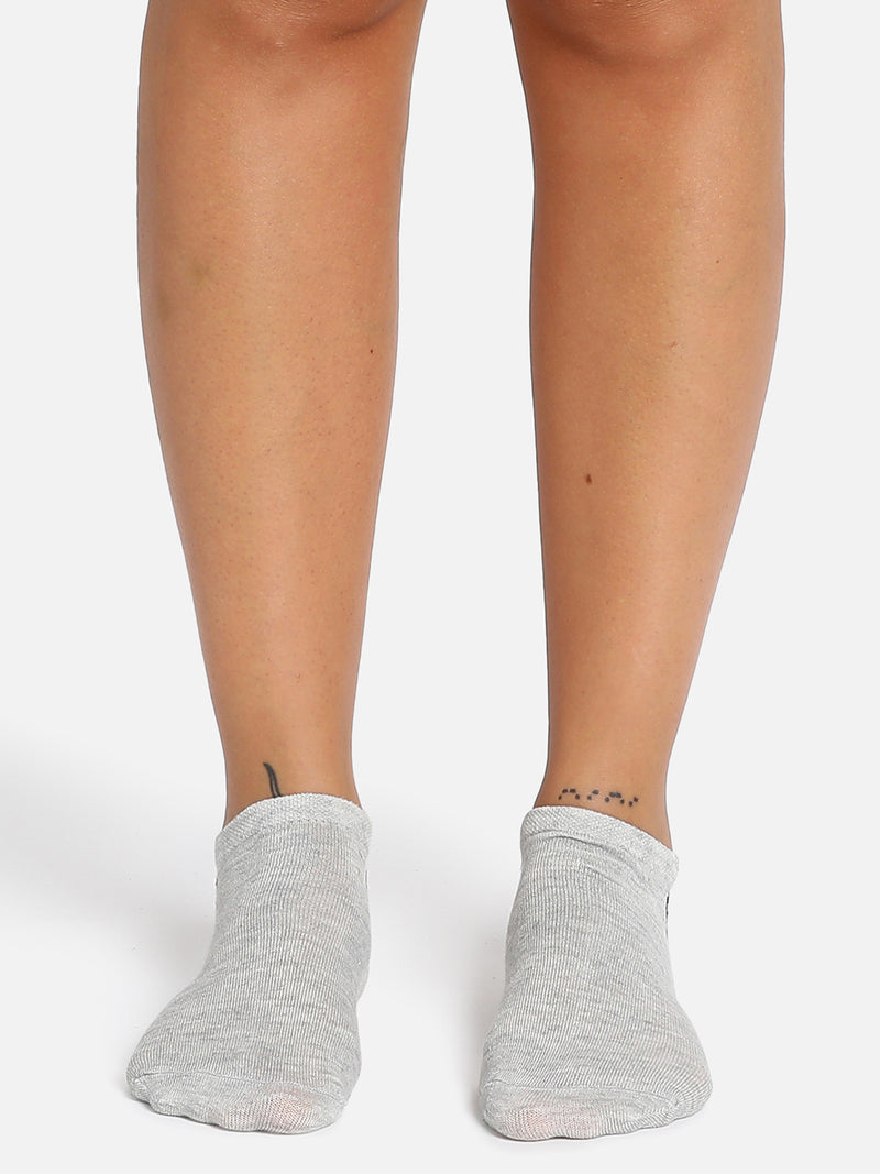 Set Of 2 Cute Snkle Length Socks