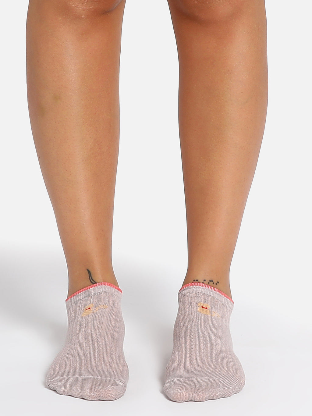Set Of 3 Cute Snkle Length Socks