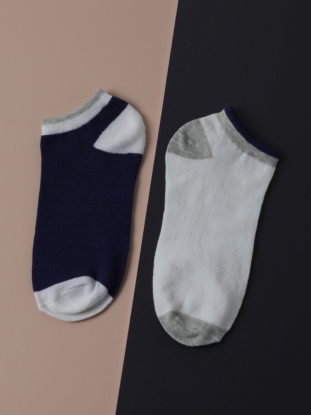 Set Of 2 Cute Snkle Length Socks