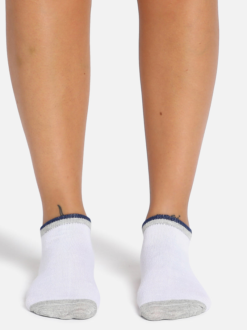 Set Of 3 Cute Snkle Length Socks