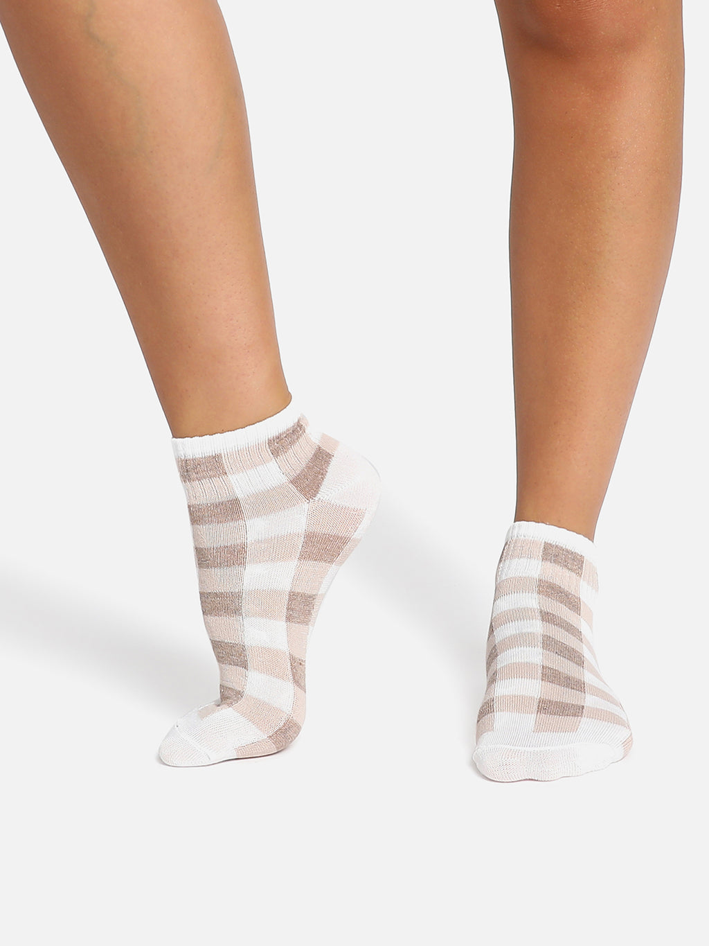 Set Of 3 Cute Snkle Length Socks