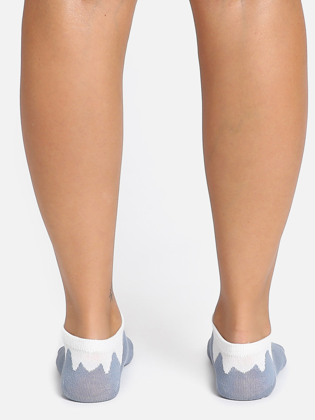 Set Of 3 Solid Ankle Length Socks